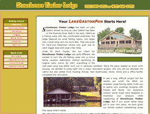 Tablet Screenshot of lakegastonfun.com